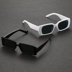 2pcs Men's Square Frame Sunglasses UV Protection