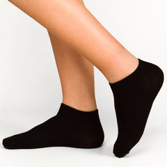 10 Pairs Solid Socks Low Cut Ankle Socks Women's Stockings