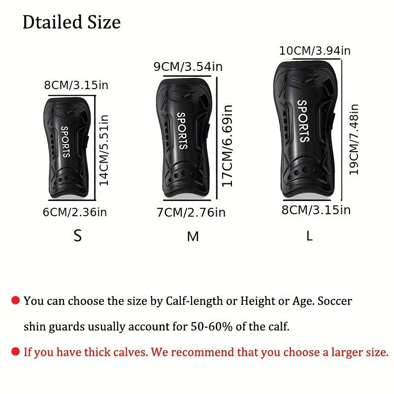 Soccer Shin Guards & Football Leg Pads - Shock Reduction & Injury Prevention