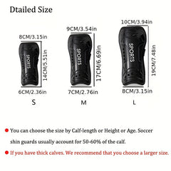 Soccer Shin Guards & Football Leg Pads - Shock Reduction & Injury Prevention