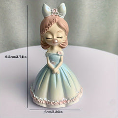 Nordic Style Girl Ornaments Living Room Home Decoration Resin Crafts