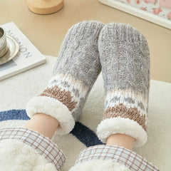 Plush Lined Socks Thick & Warm Women's Stockings