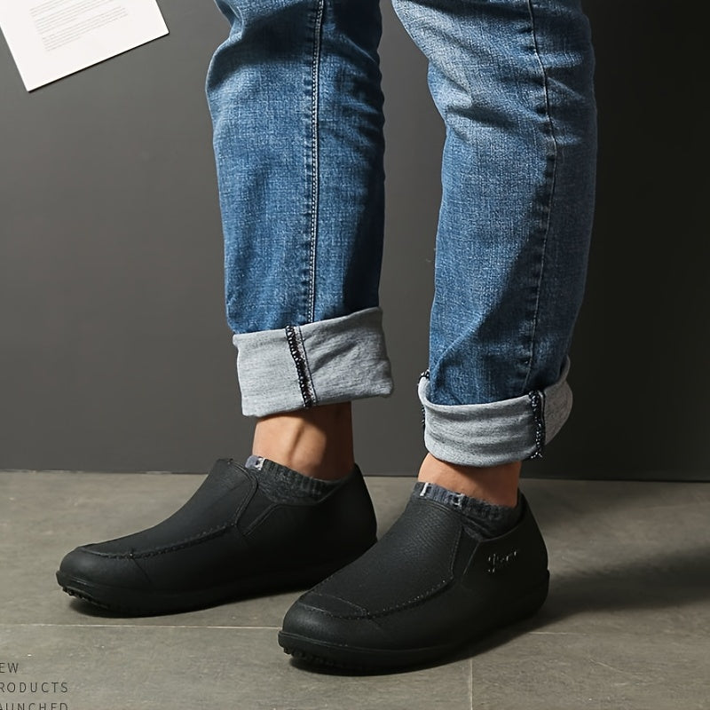 Men's Waterproof Non slip Rain Shoes for Outdoor Work Fishing