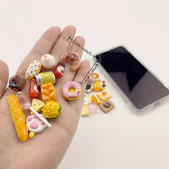 Mini Food Play Toy Dollhouse Accessories Kids Toys Halloween Christmas Gift