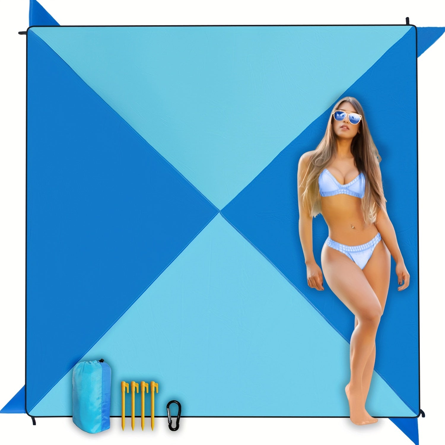Waterproof Sandproof Windproof Outdoor Picnic Mat Beach Mat
