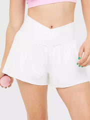 High Waist Yoga Shorts for Women Sports Fitness Running