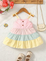 Rainbow Spaghetti Strap Dresses for a Colorful Wardrobe