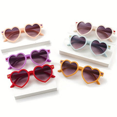 Girl's Love Heart-shaped Party Sunglasses