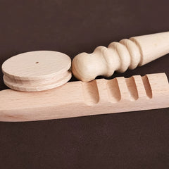Leather Edge Sanding Tool Wood Polishing Stick