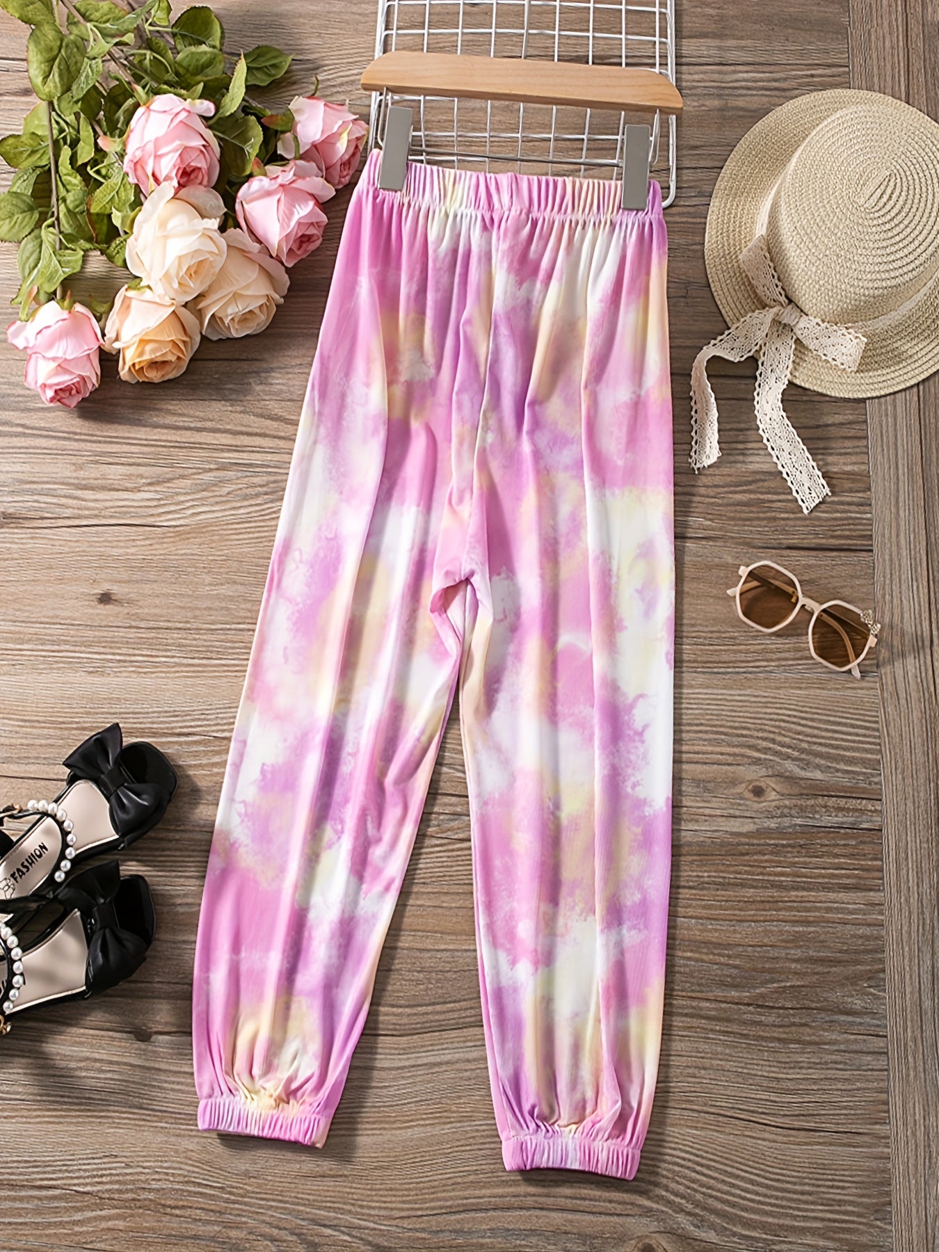 Girls Anti-mosquito Pants Loose Summer Sports Pants