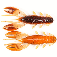 8pcs 60mm Soft Fishing Lure Silicone Baits for Shrimp and Bass
