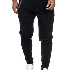 Men's Slim Fit Fitness Pants Casual Comfy Stretch Jogger Trousers