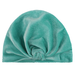 Tie Dye Velvet Baby Headscarf Cap for All Seasons