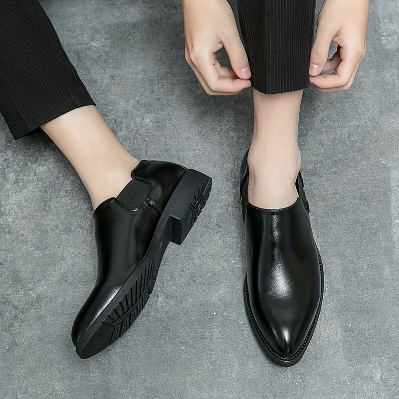 Men's Leather Slip On Formal Shoes for Business