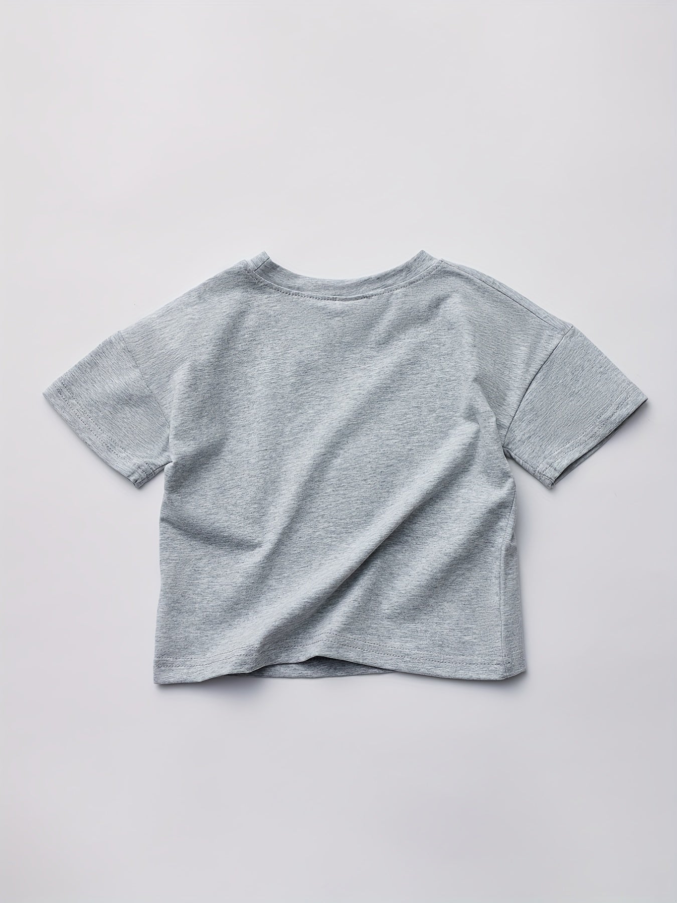Toddler Rainbow Print T shirt Loose Casual Baby Boys & Girls Summer Tee Top