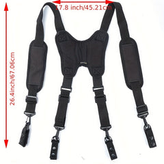 Men's Tactical Tool Belt Suspenders Combat Harness
