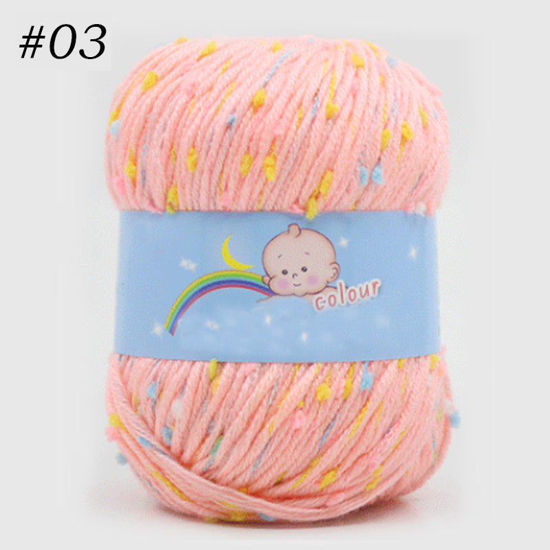 1pc Dots Yarn Crochet Yarn DIY Knitting Supplies
