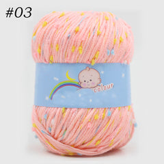 1pc Dots Yarn Crochet Yarn DIY Knitting Supplies