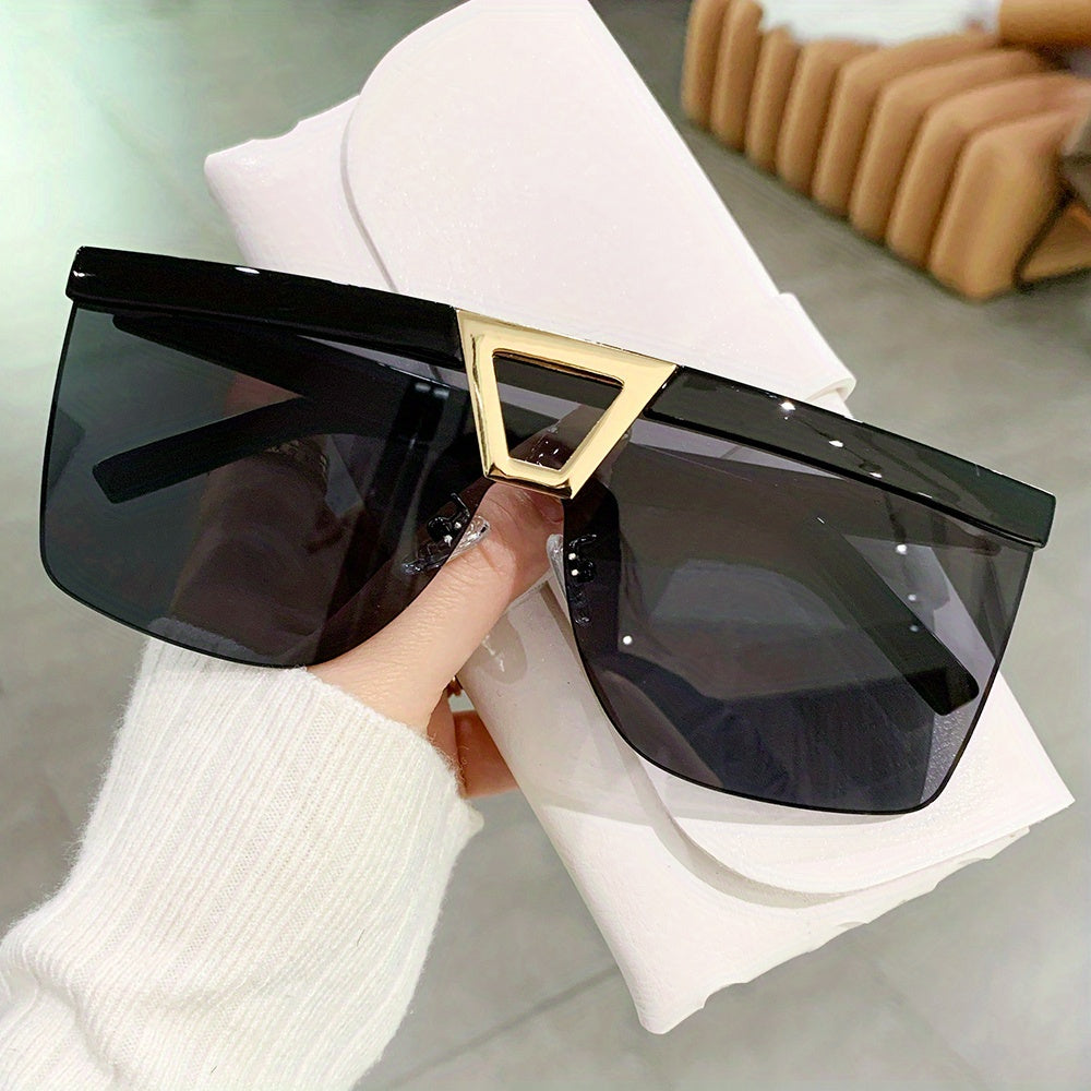 Y2K Gradient Lens Sunglasses Vintage Punk Style UV400