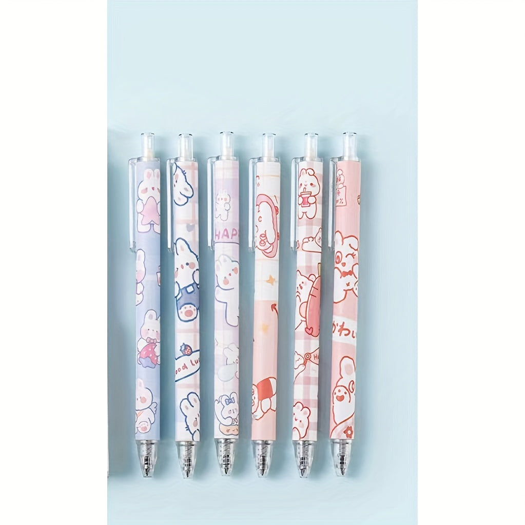 6pcs Eternal Pencil Technology Press with 0.5mm Core, No Sharpening Needed