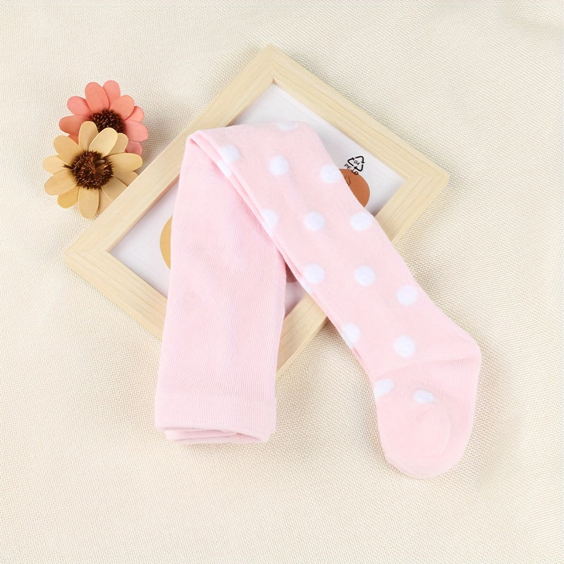 Baby Girl Polka Dot Pantyhose Leggings
