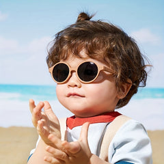 Kids Polarized Sunglasses Round Lens UV Protection