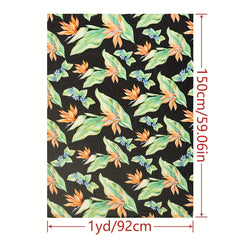 1yd Chiffon Fabric DIY Clothes Pants Dress Fabric Cut Size