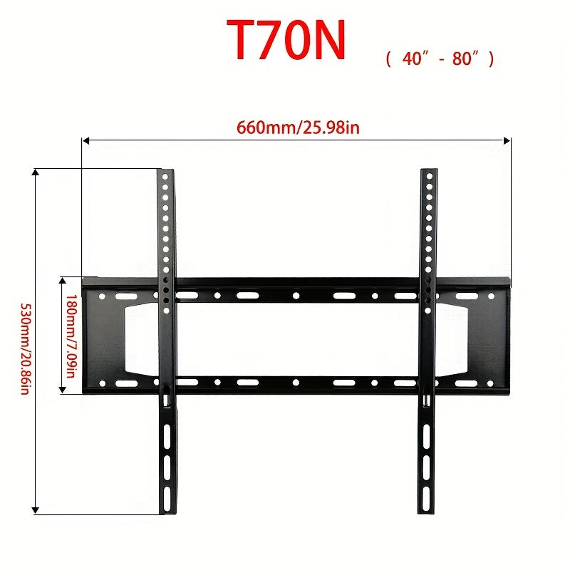 1pc TV Rack Wall Mount 66 04 cm 203 Fixed TV Wall Mount
