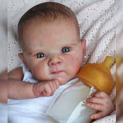 Waterproof Reborn Doll Girl Bettie Full Body Vinyl Painted Hair