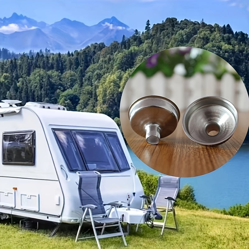 1pc Stainless Mini Steel Funnel Filler Tool Bar Kitchen Gadget