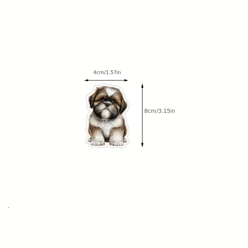 100pcs Baby Dog Graffiti Stickers for Phones Bottles Computers