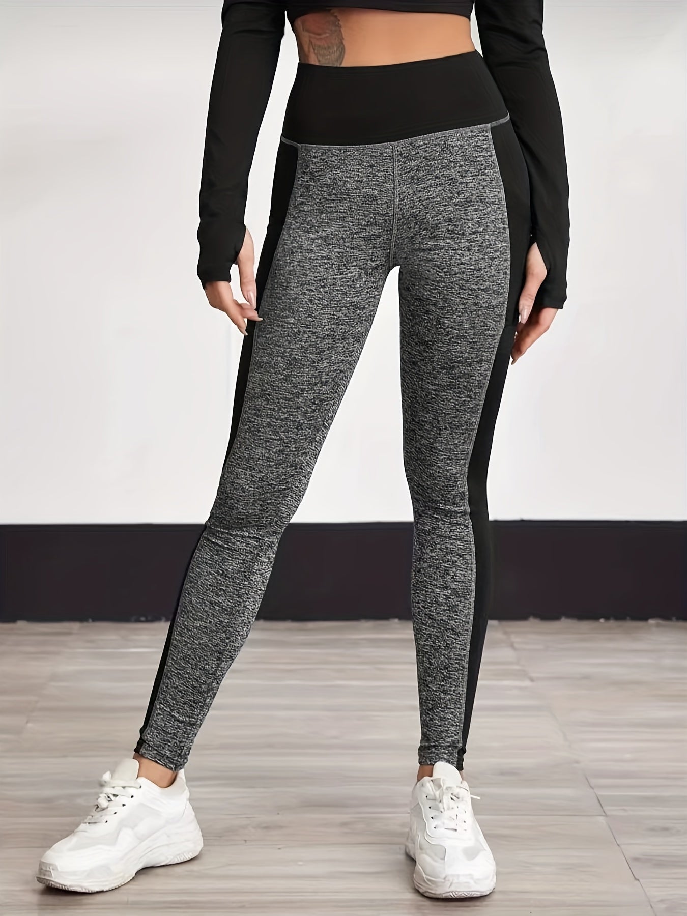 Yoga Leggings With Pocket High Waist Fitness Workout Pants