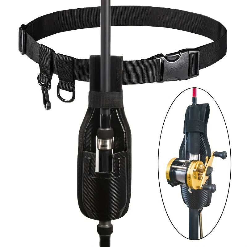 Adjustable Fishing Belt w/ Rod Holder Fishing Accessory