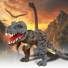 High Difficulty 1599pcs T Rex Dinosaur Building Blocks Model