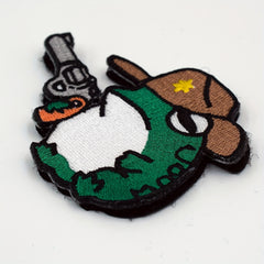 Funny Fat Frog Morale Patch for Caps Uniforms Vests Backpacks