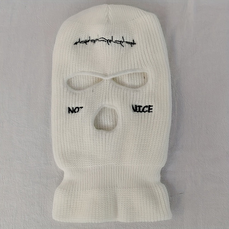 Knitted Balaclava Hat Full Face Cover Winter Outdoor Sports Mask