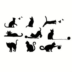9pcs Cat Cutting Dies Metal Stencils for DIY Scrapbooking Supplies