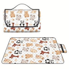 Waterproof Printed Pattern Picnic Mat for Beach and Outdoor Picnic