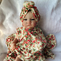 Reborn Baby Doll Hand Painted Baby Size 3D Skin Veins Collectible Art Doll