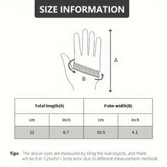 Full Finger Breathable Non-slip Cycling Gloves for Mountain Bike