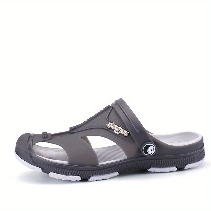 Men's Hollow Out Sandals Casual Non Slip Shoes Garden Shoes Closed Toe Shoes