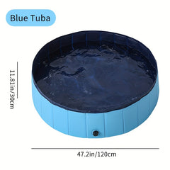Foldable Dog Pet Bath Pool Collapsible Dog Pet Pool Bathing Tub Kiddie Pool