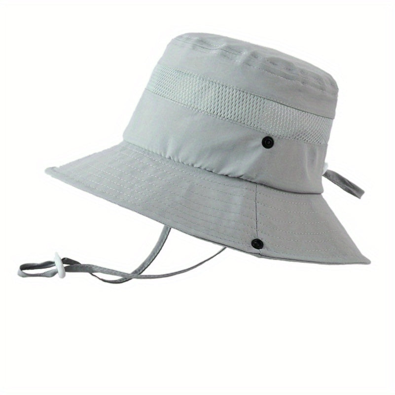 Fisherman Hat Wide Brim Sun Protection Bucket Hat