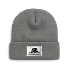Winter Warm Knitted Hat Outdoor Hip hop Beanie