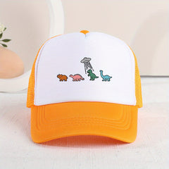 Teen Dinosaur Baseball Cap Sun Protection Adjustable Strap