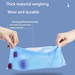 100pcs Disposable Shoe Covers for Office and Carpet Protection