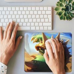 Armor Beast Mouse Pad 24x20cm - Non-slip Rubber, Stitched