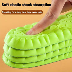 4D Running Insole Sports Shoes Insoles with Arch Support