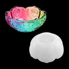 Resin Mold Lotus Bowl Mold Candle Holder Mold Flower Pot Mold