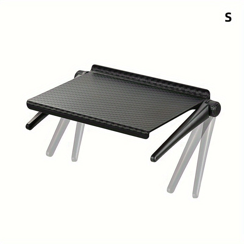 Adjustable Monitor TV Screen Shelf No Punching Storage Rack